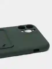 Зеленый чехлы Iphone c кармашком для карт