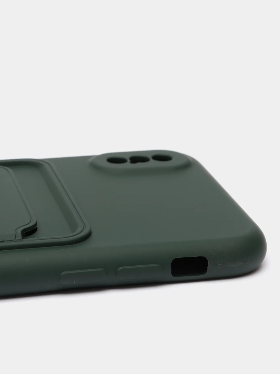 Зеленый чехлы Iphone c кармашком для карт