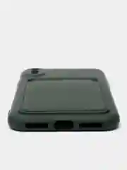 Зеленый чехлы Iphone c кармашком для карт