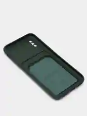 Зеленый чехлы Iphone c кармашком для карт