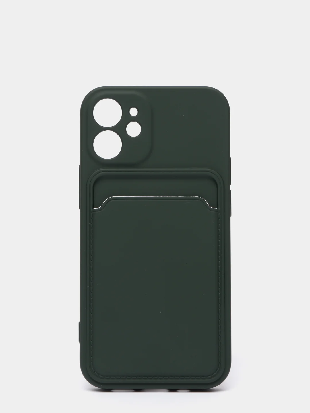 Зеленый чехлы Iphone c кармашком для карт