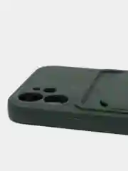 Зеленый чехлы Iphone c кармашком для карт