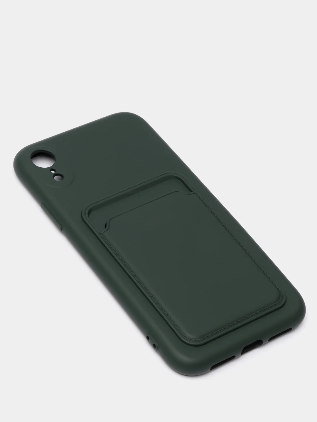 Зеленый чехлы Iphone c кармашком для карт