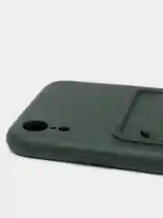 Зеленый чехлы Iphone c кармашком для карт