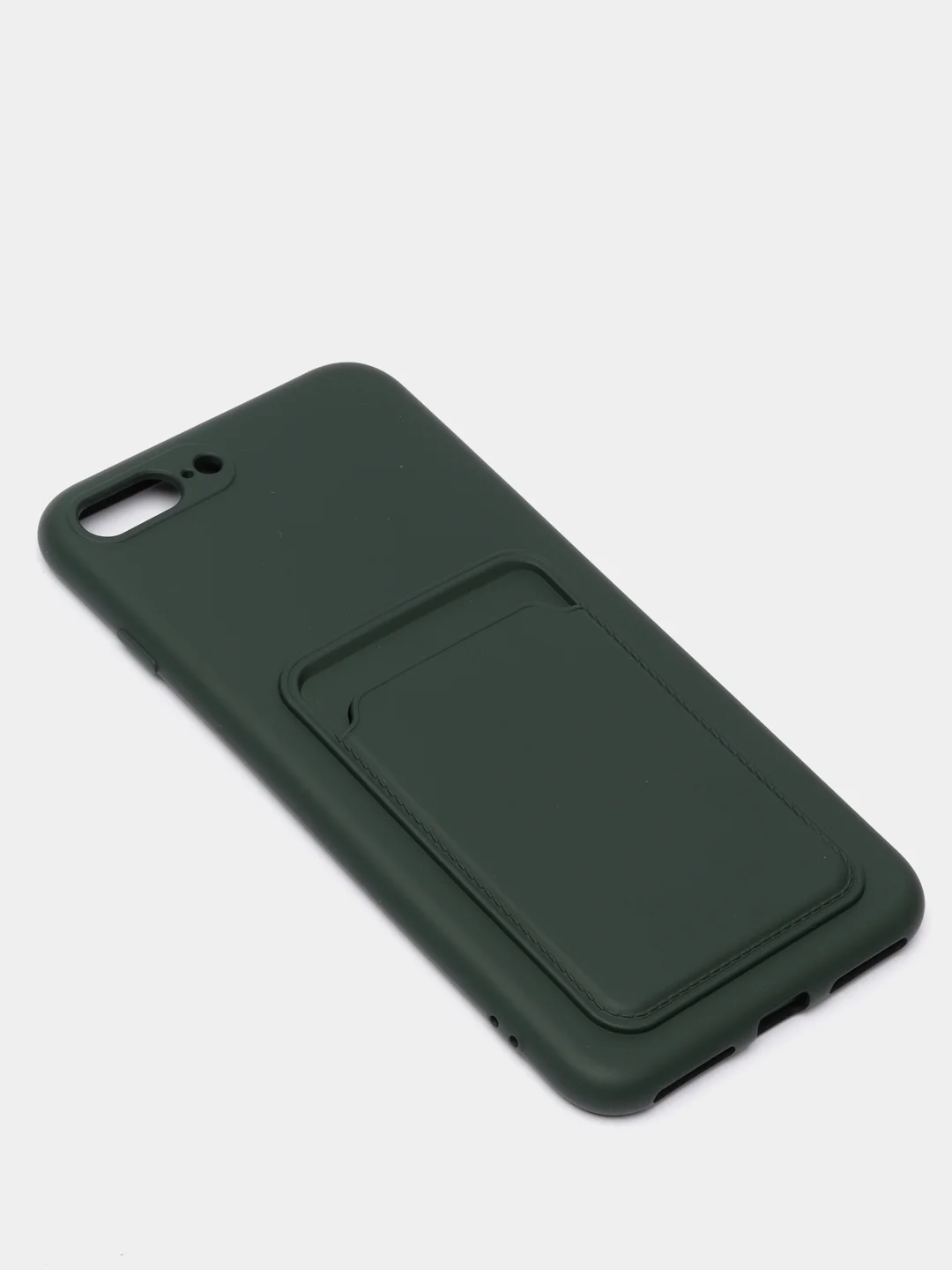 Зеленый чехлы Iphone c кармашком для карт