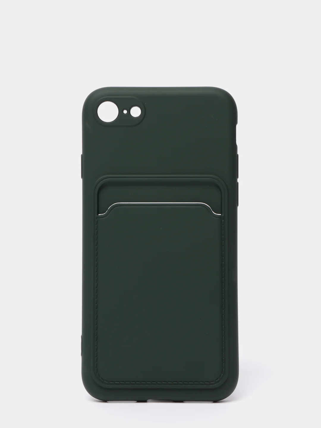 Зеленый чехлы Iphone c кармашком для карт