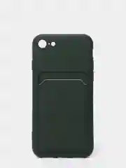Зеленый чехлы Iphone c кармашком для карт