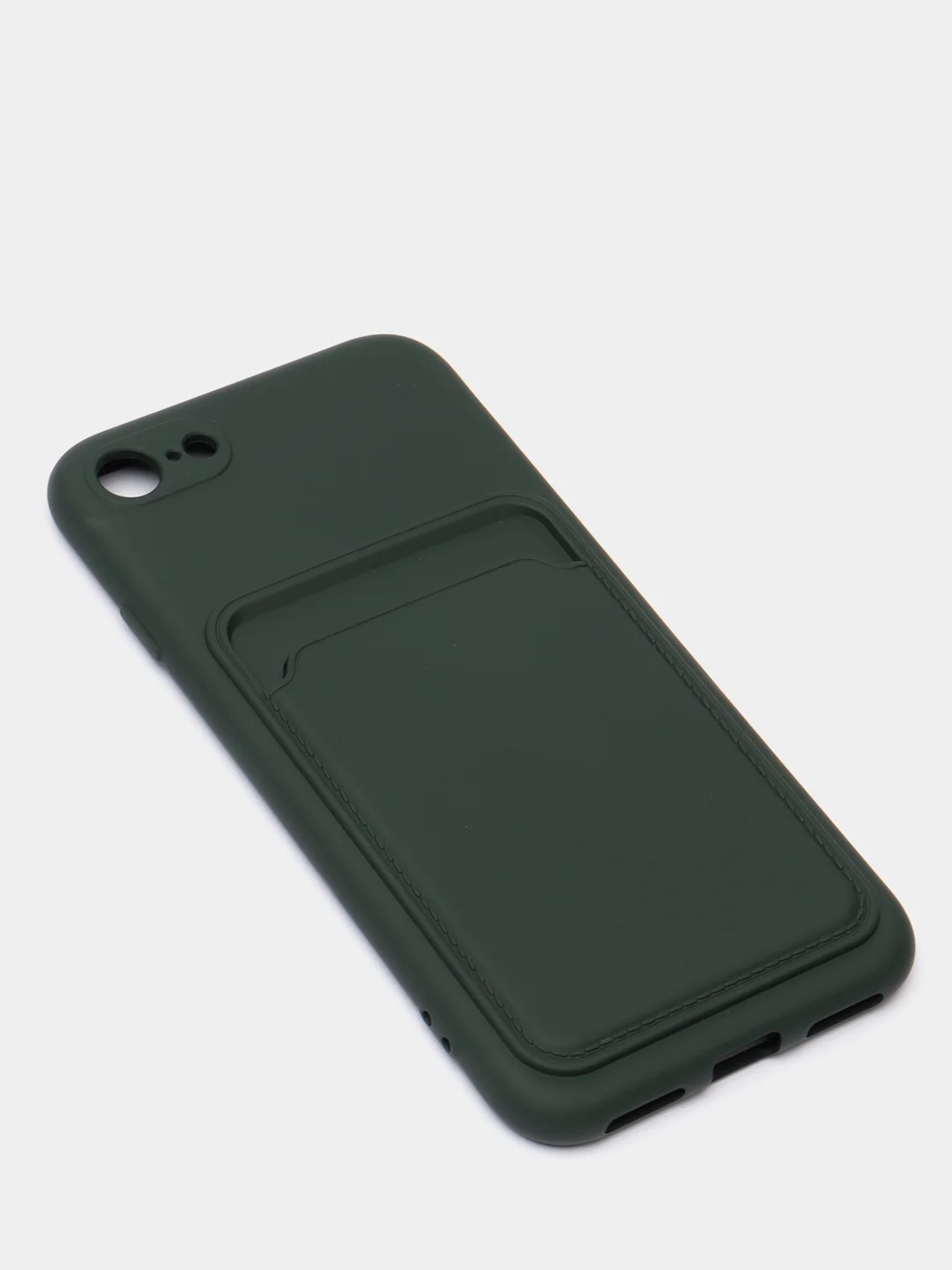 Зеленый чехлы Iphone c кармашком для карт