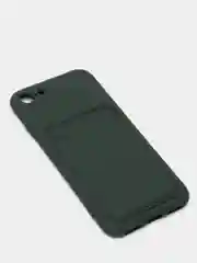 Зеленый чехлы Iphone c кармашком для карт
