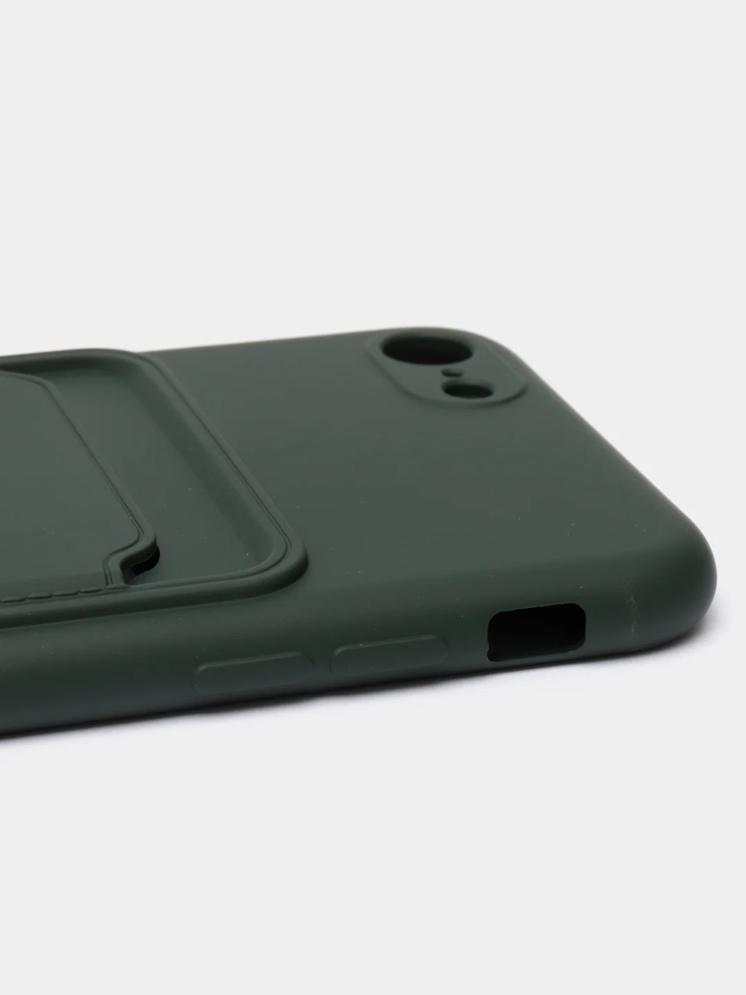 Зеленый чехлы Iphone c кармашком для карт