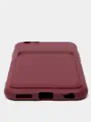 Багровый чехлы Iphone c кармашком для карт