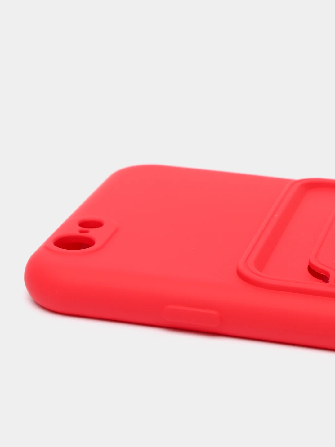 Красный чехлы Iphone c кармашком для карт