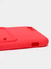 Красный чехлы Iphone c кармашком для карт