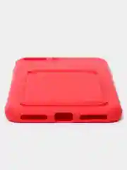 Красный чехлы Iphone c кармашком для карт