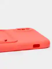 Коралловый чехлы Iphone c кармашком для карт