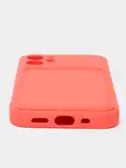 Коралловый чехлы Iphone c кармашком для карт