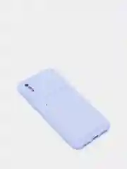 Лавандовый чехлы Iphone c кармашком для карт
