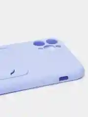 Лавандовый чехлы Iphone c кармашком для карт