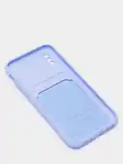 Лавандовый чехлы Iphone c кармашком для карт