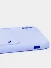 Лавандовый чехлы Iphone c кармашком для карт