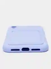 Лавандовый чехлы Iphone c кармашком для карт
