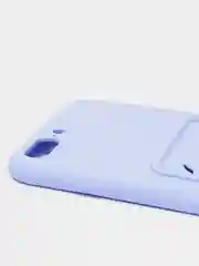 Лавандовый чехлы Iphone c кармашком для карт