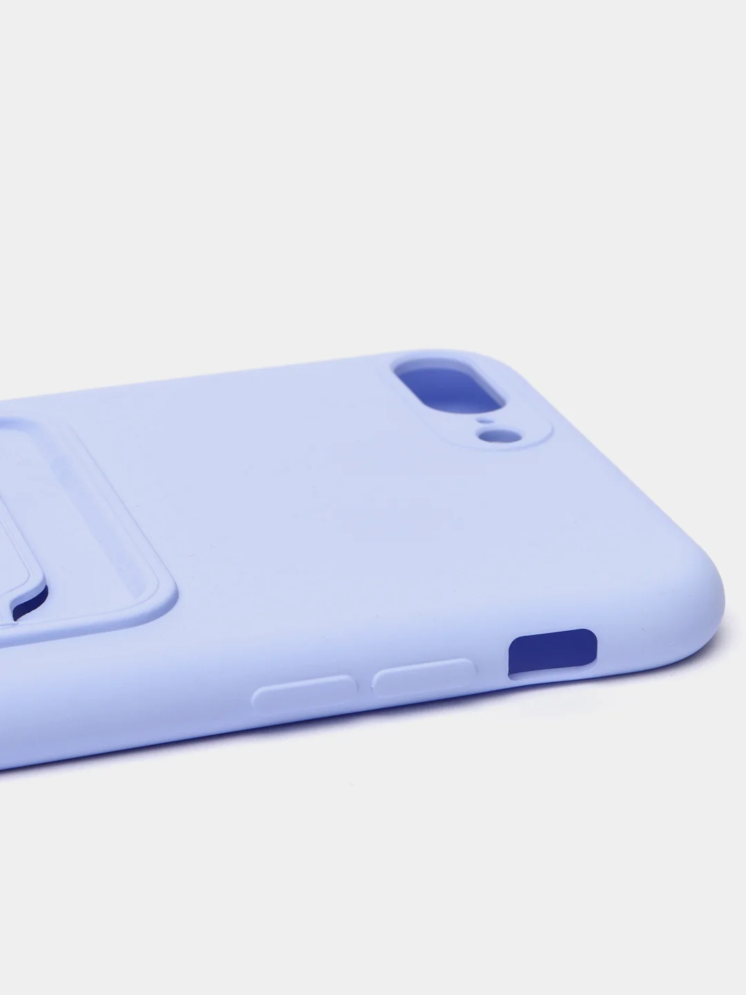 Лавандовый чехлы Iphone c кармашком для карт