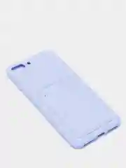 Лавандовый чехлы Iphone c кармашком для карт