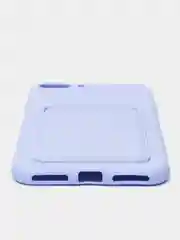 Лавандовый чехлы Iphone c кармашком для карт