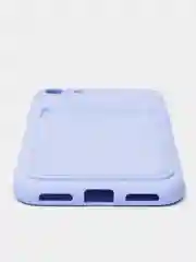 Лавандовый чехлы Iphone c кармашком для карт