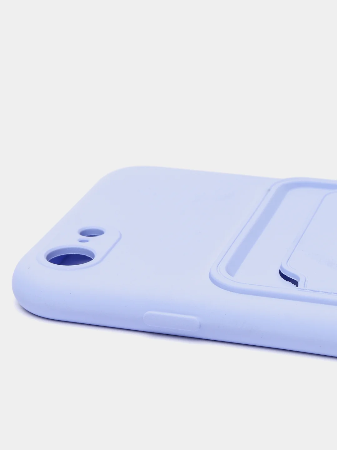 Лавандовый чехлы Iphone c кармашком для карт