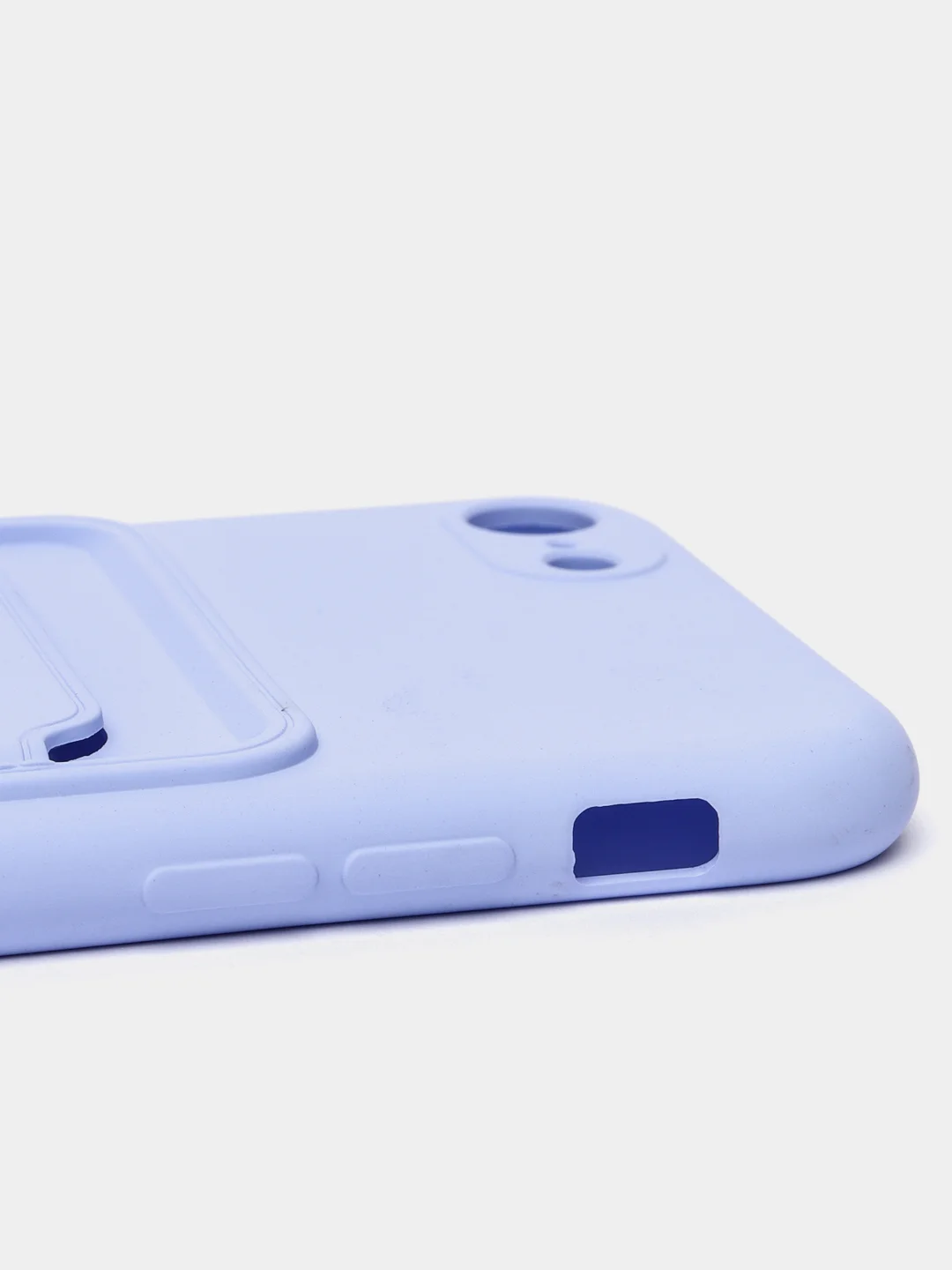 Лавандовый чехлы Iphone c кармашком для карт