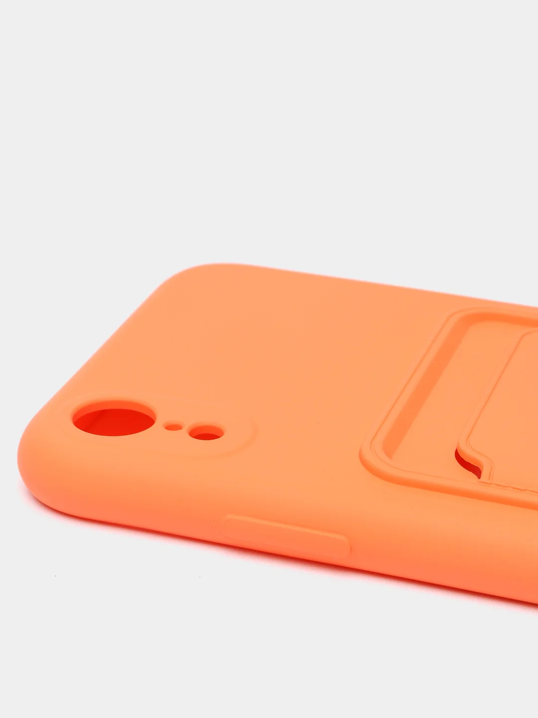 Оранжевый чехлы Iphone c кармашком для карт