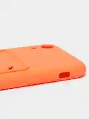Оранжевый чехлы Iphone c кармашком для карт