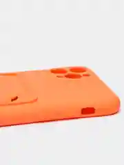 Оранжевый чехлы Iphone c кармашком для карт