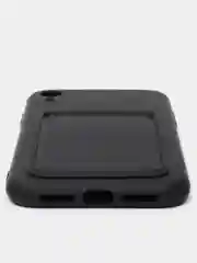 Черный чехлы Iphone c кармашком для карт