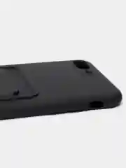 Черный чехлы Iphone c кармашком для карт