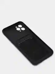 Черный чехлы Iphone c кармашком для карт