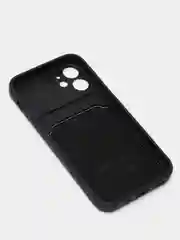 Черный чехлы Iphone c кармашком для карт
