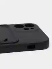 Черный чехлы Iphone c кармашком для карт