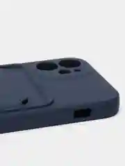 Темно-синий чехлы Iphone c кармашком для карт