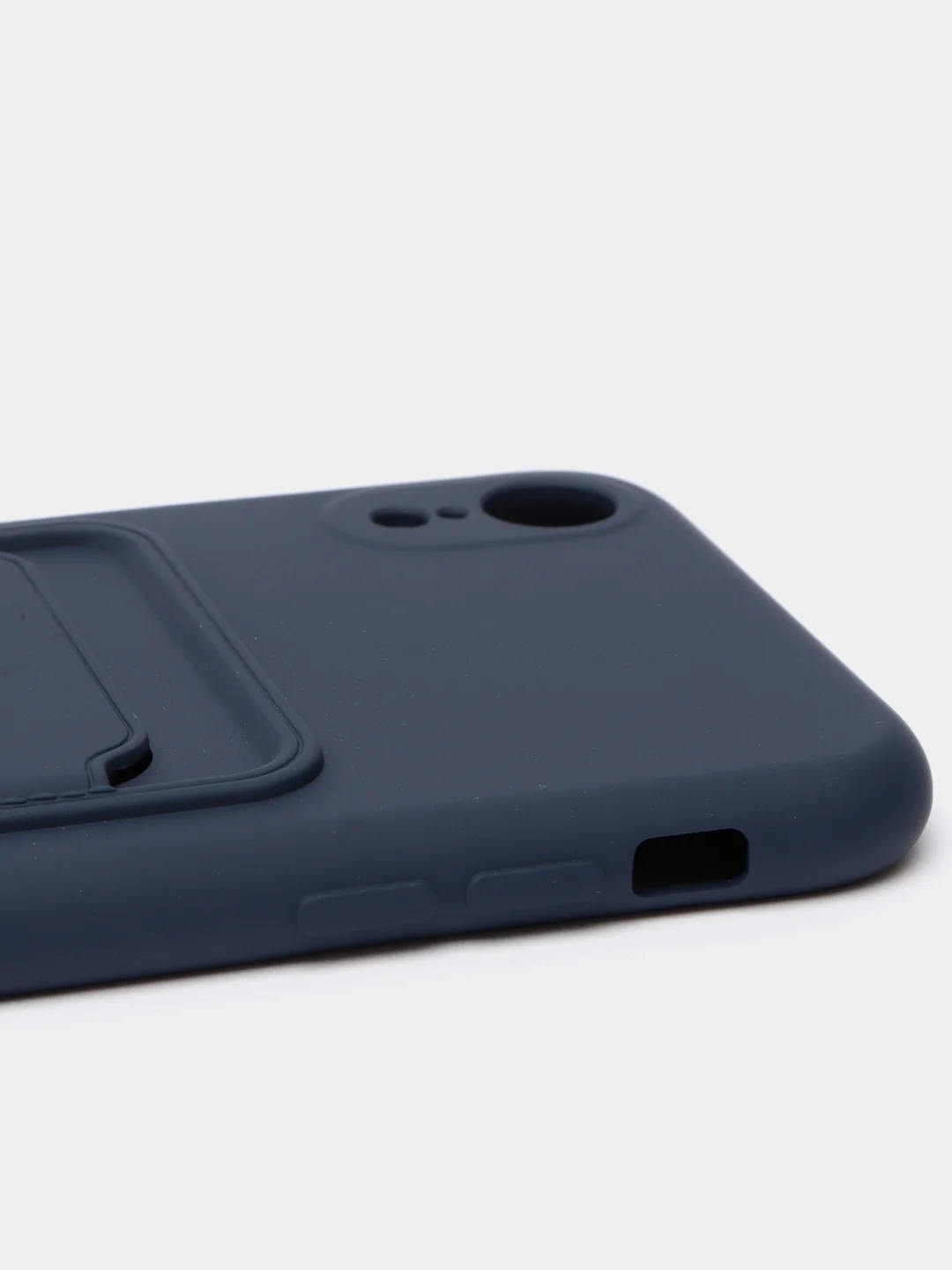 Темно-синий чехлы Iphone c кармашком для карт