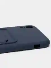 Темно-синий чехлы Iphone c кармашком для карт