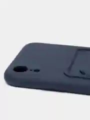 Темно-синий чехлы Iphone c кармашком для карт