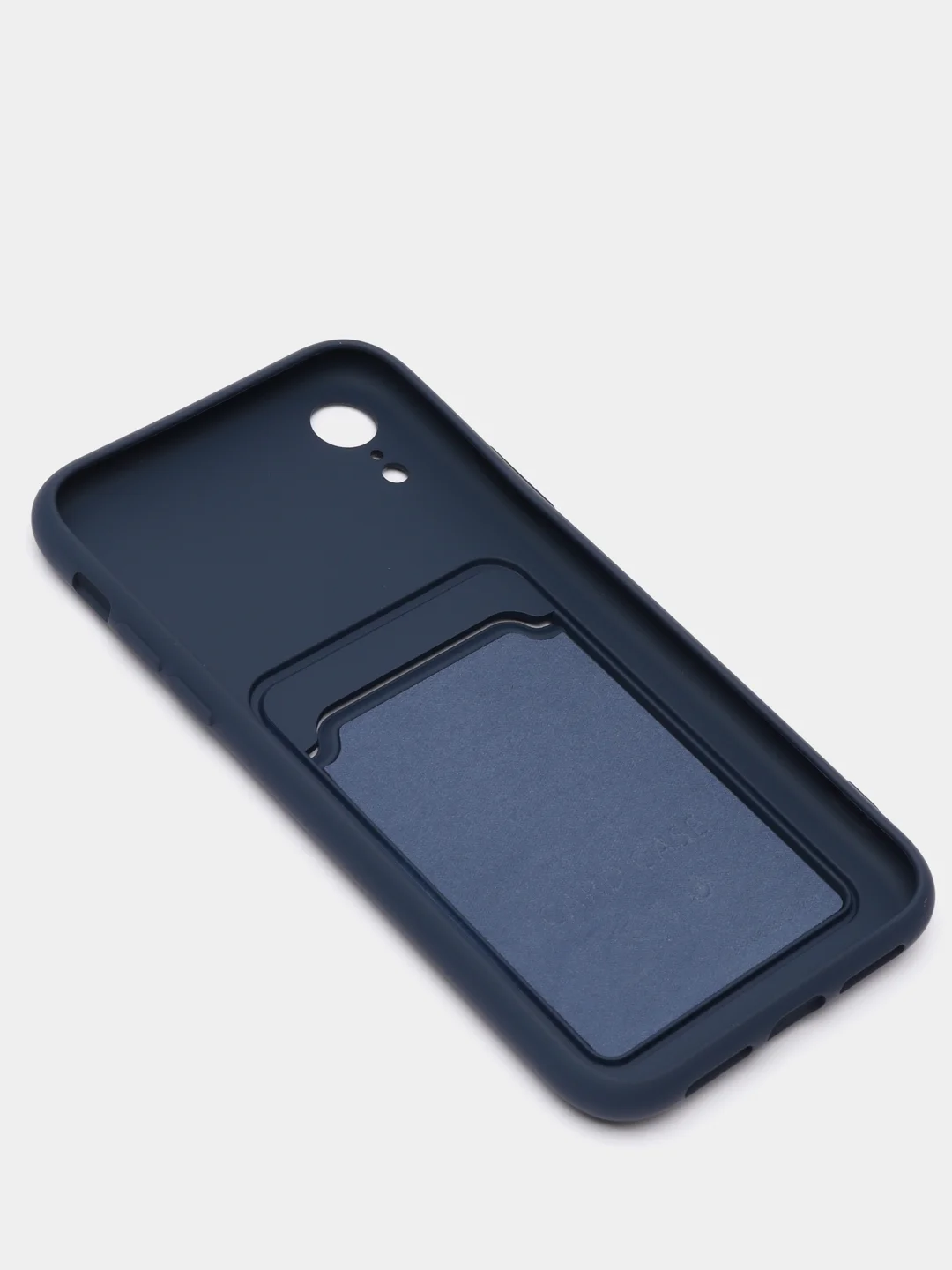 Темно-синий чехлы Iphone c кармашком для карт