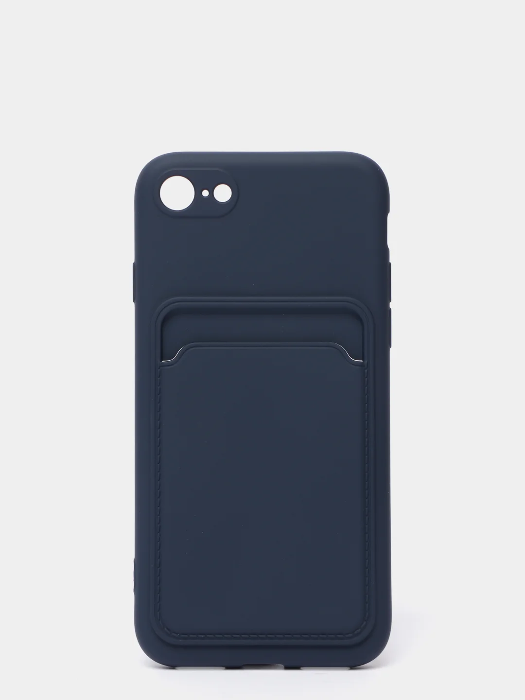 Темно-синий чехлы Iphone c кармашком для карт