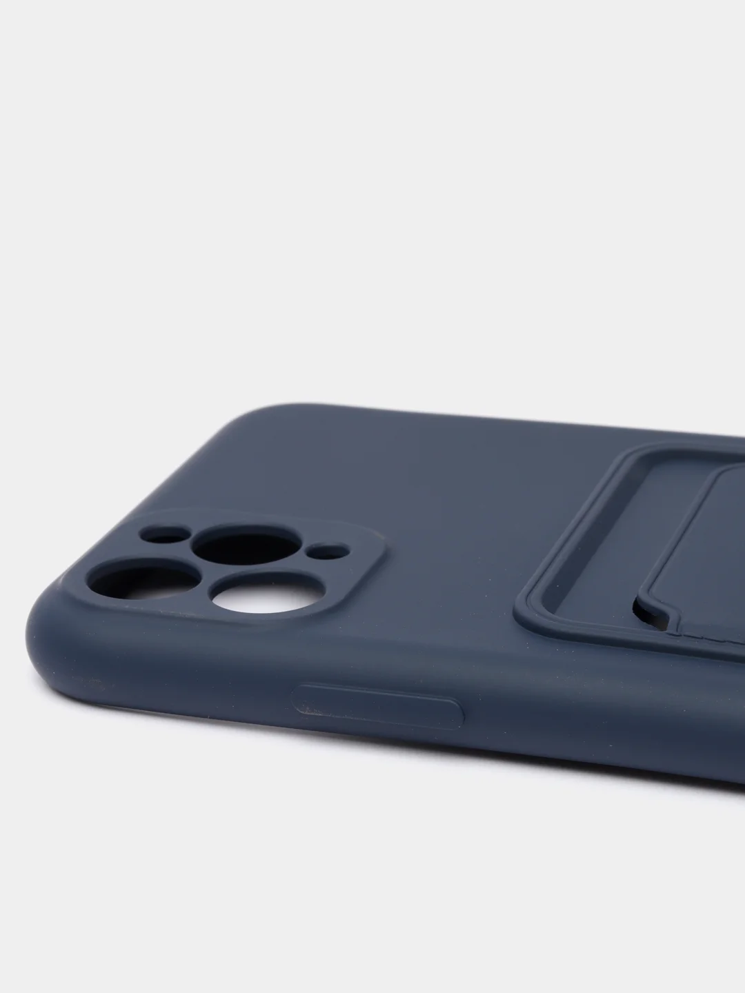 Темно-синий чехлы Iphone c кармашком для карт