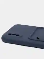Темно-синий чехлы Iphone c кармашком для карт
