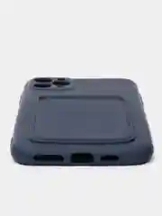 Темно-синий чехлы Iphone c кармашком для карт