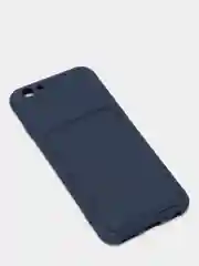 Темно-синий чехлы Iphone c кармашком для карт